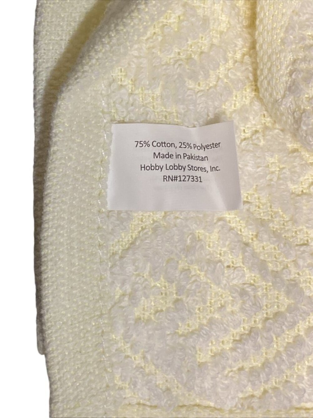 LOT of 4 Kitchen or Bath Hand Dish Towels Yellow Textured Thick & Soft Set NEW - Picture 6 of 14